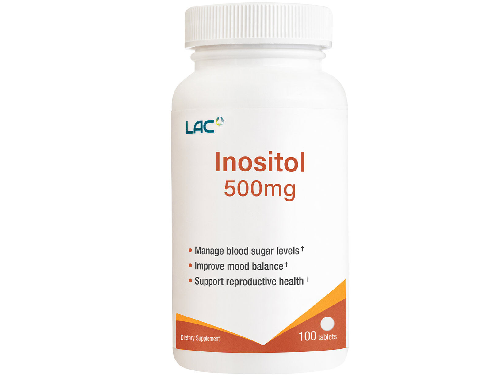 Inositol 500mg: retailer-supplied image